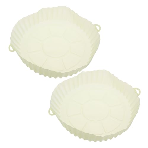 CHICAMPERA 2 Stück Fritteuse Silikonpalette Silikonmatte backen Heißluftfritteuse backblech silikon Heißluftfritteuse aus Silikon Air Fryer Backblech Kieselgel Light Green CHICAMPERA 2 Stück Fritteuse Silikonpalette Silikonmatte backen Heißluftfritteuse backblech silikon Heißluftfritteuse aus Silikon Air Fryer Backblech Kieselgel Light Green von CHICAMPERA