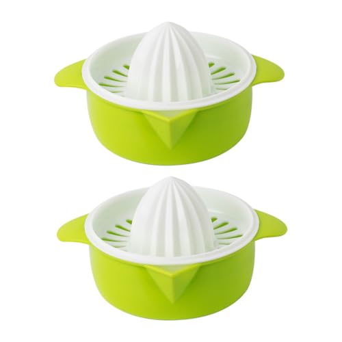 CHICAMPERA 2 Stück Handliche Zitruspresse Manueller Saftauspresser für Zitrusfrüchte zum Entsaften von Zitrone und Einfache Handhabung für Erwachsene Zufällige Farbe Zufällige Farbe CHICAMPERA 2 Stück Handliche Zitruspresse Manueller Saftauspresser für Zitrusfrüchte zum Entsaften von Zitrone und Einfache Handhabung für Erwachsene Zufällige Farbe Zufällige Farbe von CHICAMPERA