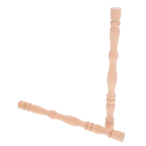 CHICAMPERA 2 Stück Holz Römische Säulen Holz Vielseitige Spindeln für Heimdekoration Möbel und DIY Projekte Klassischer Stil für Weinregale und Brückenstützen CHICAMPERA 2 Stück Holz Römische Säulen Holz Vielseitige Spindeln für Heimdekoration Möbel und DIY Projekte Klassischer Stil für Weinregale und Brückenstützen von CHICAMPERA