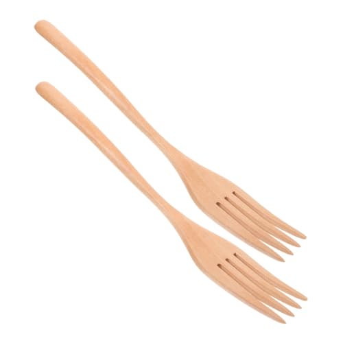 CHICAMPERA 2 Stück Holzgabeln Handgefertigte Salat und Kochgabeln aus Holz zum Rühren Servieren und Kochen von Pasta Obst und Salaten Vielseitig Einsetzbar für Küche CHICAMPERA 2 Stück Holzgabeln Handgefertigte Salat und Kochgabeln aus Holz zum Rühren Servieren und Kochen von Pasta Obst und Salaten Vielseitig Einsetzbar für Küche von CHICAMPERA