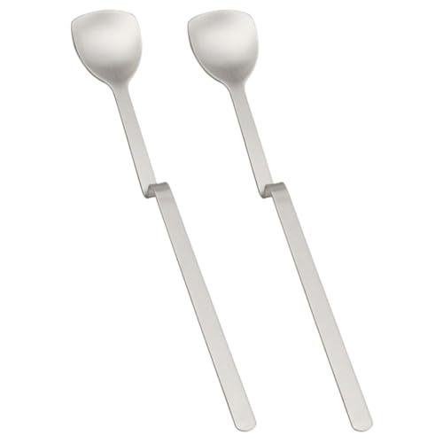 CHICAMPERA 2 Stück Honiglöffel Rührlöffel für Kaffee Desserts und Getränke mit Polierter Oberfläche für Verschiedene Anwendungen CHICAMPERA 2 Stück Honiglöffel Rührlöffel für Kaffee Desserts und Getränke mit Polierter Oberfläche für Verschiedene Anwendungen von CHICAMPERA