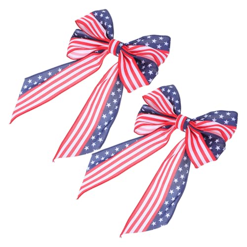 CHICAMPERA 2 Stück Patriotische Schleifen Accessoires Polyester für Unabhängigkeitstag Festliche Wanddekoration für Feiern Hingucker Ihrem Zuhause CHICAMPERA 2 Stück Patriotische Schleifen Accessoires Polyester für Unabhängigkeitstag Festliche Wanddekoration für Feiern Hingucker Ihrem Zuhause von CHICAMPERA