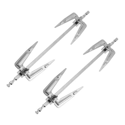 CHICAMPERA 2 Stück Rotierende Hähnchen Gabeln Teiliges Set für Ofen und Grill für Fleischspieße Langlebig und Temperaturbeständig Küchenutensil für Grillliebhaber von CHICAMPERA
