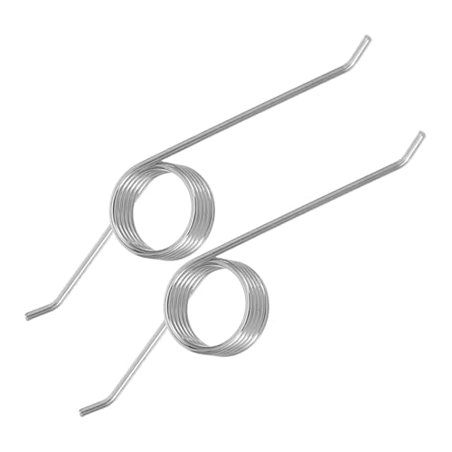 CHICAMPERA 2 Stück Teiliges Torsionsfedern für Mülleimerdeckel Ersatzfeder Elastisch Vielseitig Kompatibel für Abfalleimer Reparatur und Sicheren Verschluss von CHICAMPERA