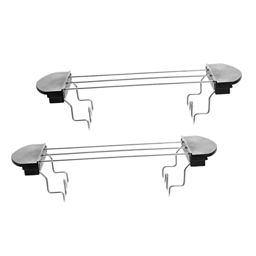 CHICAMPERA 2 Stück Toast Rack Toaster Zubehör für Erwärmen von Toast Kompatibel mit Meisten Toaster Modellen Platzsparend und Hitzebeständig CHICAMPERA 2 Stück Toast Rack Toaster Zubehör für Erwärmen von Toast Kompatibel mit Meisten Toaster Modellen Platzsparend und Hitzebeständig von CHICAMPERA