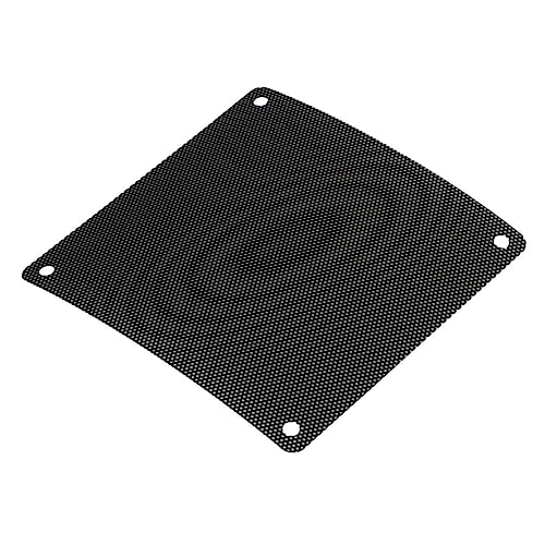 CHICAMPERA 20stücke PVC Staubschutzgitter Für Computerlüfter Schwarz Langlebig Schützt Pc-Komponenten Vor Schmutz Und Einfache Installation Geeignet Für Gehäuse Und Lautsprecher von CHICAMPERA