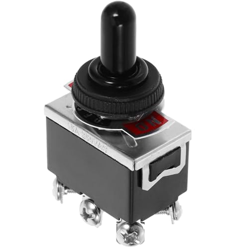 CHICAMPERA 203a Wasserdichter Toggle-schalter Dpdt Mit Robustem Design Und Einfacher Installation Für Einsatz Im Außenbereich von CHICAMPERA