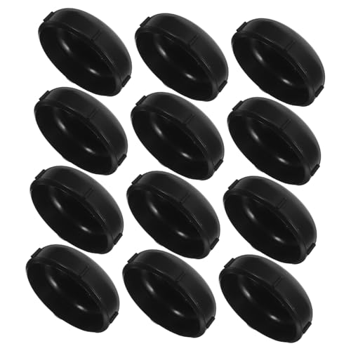 CHICAMPERA 24 Stück Möbelgleiter Set für Teppichböden Runde Stuhlbeinkappen Tischbeinschoner Schutz für Möbelbeine Leise und Installieren Einsetzbar von CHICAMPERA