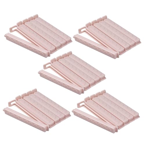 CHICAMPERA 25 Stück Teiliges Food Sealing Clips aus Robustem PP Kunststoff Praktische Mini Verschlussklammern für Snacks und Tüten Tragbar Wiederverwendbar in Attraktivem für Küche und von CHICAMPERA