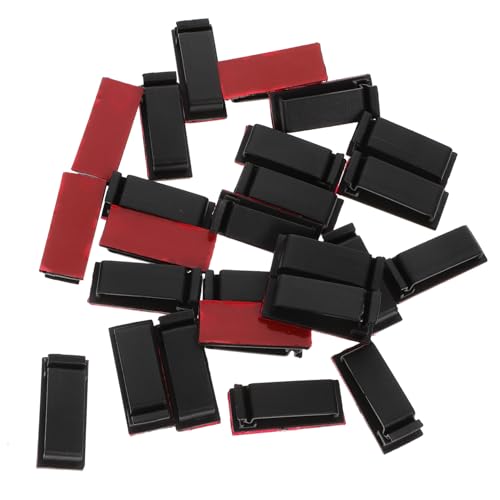 CHICAMPERA 25Stücke Kabelmanagement Clips Selbstklebende Kabelklemmen für Ordentliche Verkabelung zu Hause für Verschiedene Kabelarten mit Praktische CHICAMPERA 25Stücke Kabelmanagement Clips Selbstklebende Kabelklemmen für Ordentliche Verkabelung zu Hause für Verschiedene Kabelarten mit Praktische von CHICAMPERA