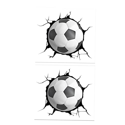 CHICAMPERA 2blätter Fußball Wandtattoos Für Kinderzimmer Teiliges Mit Klaren Druckmotiven Abnehmbar Rückstände Für Zuhause Bars Und Partys Bringt Freude Jede Dekoration CHICAMPERA 2blätter Fußball Wandtattoos Für Kinderzimmer Teiliges Mit Klaren Druckmotiven Abnehmbar Rückstände Für Zuhause Bars Und Partys Bringt Freude Jede Dekoration von CHICAMPERA