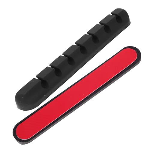 CHICAMPERA 2Stücke Kabelhalter Selbstklebende Kabelklemmen zur Kabelorganisation für Schreibtisch USB Ladegeräte Audiokabel Effektive Lösung für Aufgeräumte Arbeitsplätze von CHICAMPERA