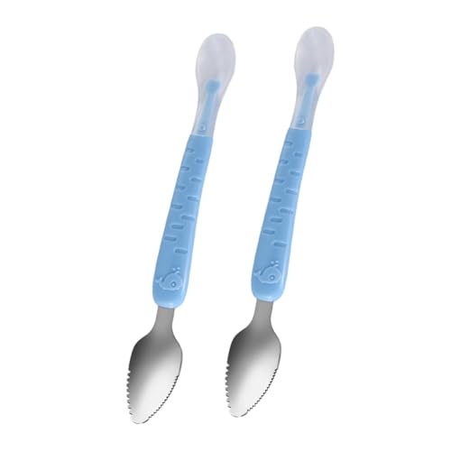 CHICAMPERA 2Stücke Obstlöffel Multifunktionale Schabelöffel mit Praktischem Aufbewahrungsbox für Frisches Desserts Langlebig zu Reinigen CHICAMPERA 2Stücke Obstlöffel Multifunktionale Schabelöffel mit Praktischem Aufbewahrungsbox für Frisches Desserts Langlebig zu Reinigen von CHICAMPERA