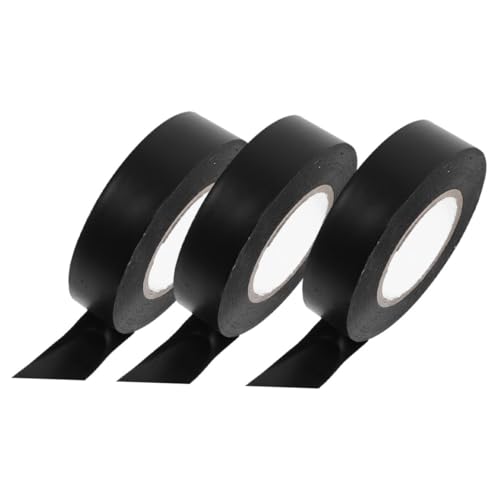 CHICAMPERA 3 Rollen Isolierband Hochtemperatur Klebeband für Elektroinstallationen pro für Kabel Draht und Automobilanwendungen Schwarz Breit CHICAMPERA 3 Rollen Isolierband Hochtemperatur Klebeband für Elektroinstallationen pro für Kabel Draht und Automobilanwendungen Schwarz Breit von CHICAMPERA