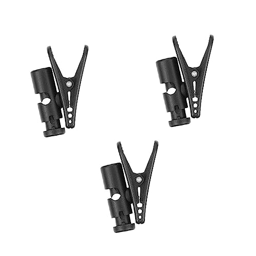 CHICAMPERA 3 Stück Ohrhörer Kabel Clip Mikrofon Kabelhalter für Ordnung Schwarz für Kleidung und Taschen Einfach zu Transportieren Reinigen CHICAMPERA 3 Stück Ohrhörer Kabel Clip Mikrofon Kabelhalter für Ordnung Schwarz für Kleidung und Taschen Einfach zu Transportieren Reinigen von CHICAMPERA