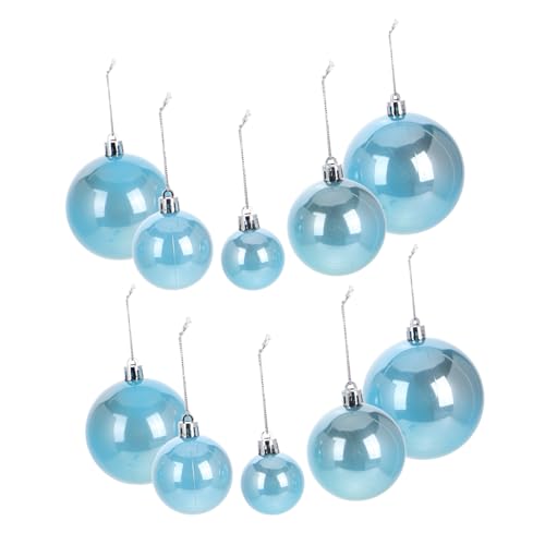 CHICAMPERA 37stücke Weihnachtsbaumkugeln Set Teilig Bruchsichere Perlglänzende Kunststoffkugeln Verschiedenen Für Stilvolle Weihnachtsdeko Hochzeiten Und Feiertagsfeiern Candyfarbene von CHICAMPERA