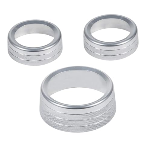 CHICAMPERA 3Stücke Abdeckung Passend für Dekorative Ring für Auto Interieur Einfache Installation Hochwertiges Material Schützt von CHICAMPERA