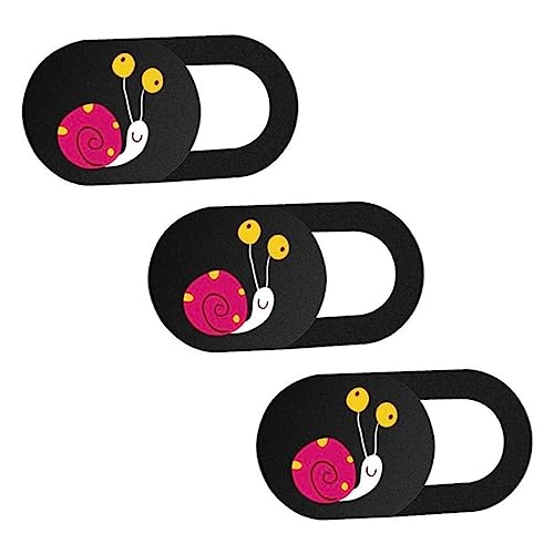 CHICAMPERA 3stücke Webcam Cover Slider Mit Niedlichem Schneckenmuster Universeller Kameraschutz Für Laptop Tablet Und Smartphone Datenschutz Aufkleber Ultra-dünn Und Stabil Für Mehr Beim von CHICAMPERA