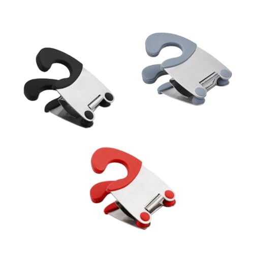 CHICAMPERA 3Stücke Topfclip Teilig Hitzebeständig Multifunktionale Löffelablage Gemischten Farben für Löffel Spatel und Küchenutensilien CHICAMPERA 3Stücke Topfclip Teilig Hitzebeständig Multifunktionale Löffelablage Gemischten Farben für Löffel Spatel und Küchenutensilien von CHICAMPERA