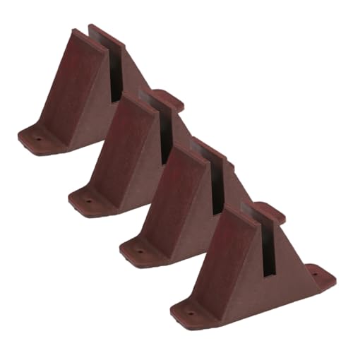 CHICAMPERA 4 Stück Gartenzaun Stabiler Halter für Kleine Zäune Wetterfest und Langlebig für Garten Rasen und Braun Installieren CHICAMPERA 4 Stück Gartenzaun Stabiler Halter für Kleine Zäune Wetterfest und Langlebig für Garten Rasen und Braun Installieren von CHICAMPERA