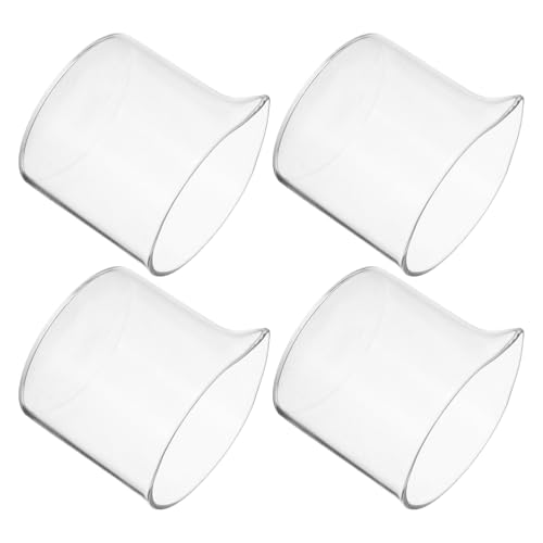 CHICAMPERA 4Stücke Haushaltsmilchkrüge Transparente Glaskaraffen für Milch Sahne und Sirup für Kaffee Tee und Saucen Vielseitig Einsetzbar für Zuhause und Gastronomie CHICAMPERA 4Stücke Haushaltsmilchkrüge Transparente Glaskaraffen für Milch Sahne und Sirup für Kaffee Tee und Saucen Vielseitig Einsetzbar für Zuhause und Gastronomie von CHICAMPERA