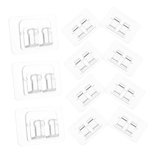 CHICAMPERA 50 Stück Wasserdichte Außenlicht-haken mit Starkem Klebestreifen Verstellbare Clips für Lichterketten Robuste Halterung für Terrasse Garten und Weihnachtsbeleuchtung Transparent CHICAMPERA 50 Stück Wasserdichte Außenlicht-haken mit Starkem Klebestreifen Verstellbare Clips für Lichterketten Robuste Halterung für Terrasse Garten und Weihnachtsbeleuchtung Transparent von CHICAMPERA