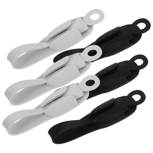CHICAMPERA 6 Stück Teiliges Kabelorganizer für Küchengeräte Selbstklebende Kabelhalter zur Effektiven Kabelverwaltung für und USB Kabel Schwarz von CHICAMPERA