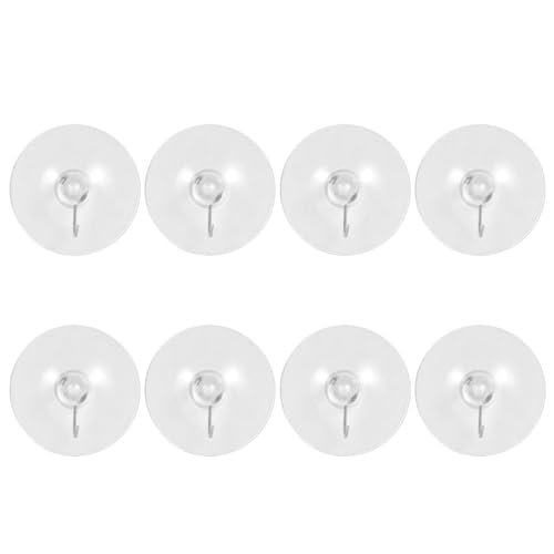 CHICAMPERA 8 Stück Teiliges Saugnapfhaken Starke Transparente PVC Haken für Bad Küche und Dusche Bohrung Erforderlich Wiederverwendbar Einfach Anzubringen an Fliesen und CHICAMPERA 8 Stück Teiliges Saugnapfhaken Starke Transparente PVC Haken für Bad Küche und Dusche Bohrung Erforderlich Wiederverwendbar Einfach Anzubringen an Fliesen und von CHICAMPERA