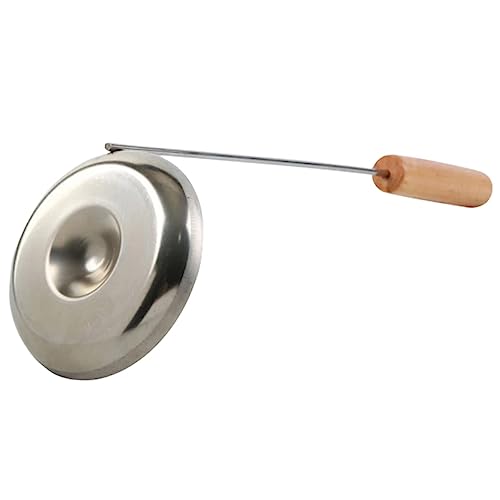 CHICAMPERA Antihaft Bratlöffel mit Holzgriff zum Frittieren von Kartoffelpuffern und Snacks Leicht Sicher und Einfach zu Bedienen für Heimische Küche Zufälliger Stil von CHICAMPERA