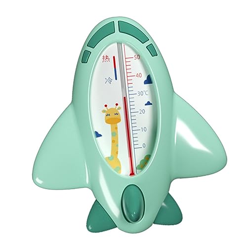 CHICAMPERA Badewannen Thermometer für Grünes Cartoonförmiges Design und Einfach zu Bedienen für Sicheres Baden Wassertemperatur Schnell und Präzise von CHICAMPERA
