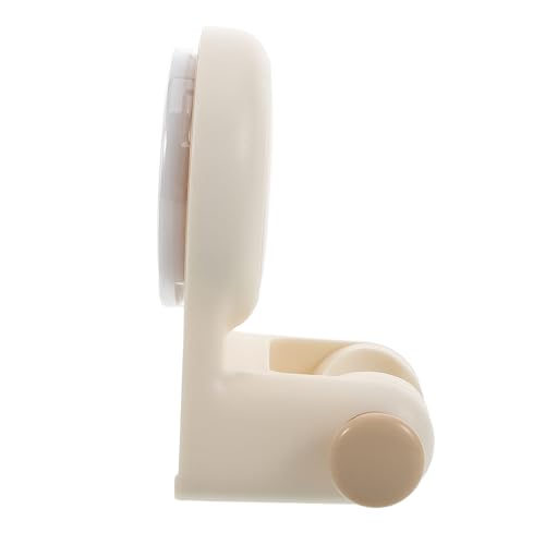 CHICAMPERA Badezimmer halterung wandhalterung duschkopfhalter saugnapfhalter für duschkopf Duschkopf-Saughalter Duschhalter Saugnapf Duschkopf für Handbrausehalter Plastik Beige von CHICAMPERA