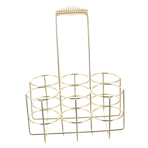 CHICAMPERA Bierträger aus Metallrahmen Faltbarer Bierflaschen Organizer mit Robustem Griff für Bbqs Partys und Veranstaltungen Fernbierkiste für Flaschenlagerung CHICAMPERA Bierträger aus Metallrahmen Faltbarer Bierflaschen Organizer mit Robustem Griff für Bbqs Partys und Veranstaltungen Fernbierkiste für Flaschenlagerung von CHICAMPERA
