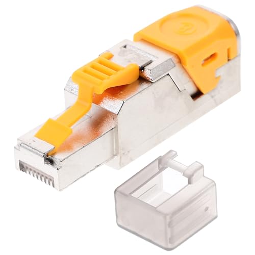 CHICAMPERA Cat Netzwerkstecker Werkzeuglos Geschirmt Modularer Stecker für Router Computer und Smart Tvs Zuverlässige Übertragung Einfache Kompatibel mit Allen Geräten von CHICAMPERA