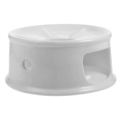 CHICAMPERA Ceramic Teapot Heating Base Vintage Tea Warmer für Zuhause Büro und Gastronomie zum Warmhalten von Tee und Wasser Design für Romantische CHICAMPERA Ceramic Teapot Heating Base Vintage Tea Warmer für Zuhause Büro und Gastronomie zum Warmhalten von Tee und Wasser Design für Romantische von CHICAMPERA