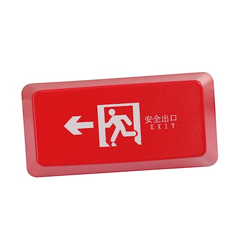 CHICAMPERA Computer Backspace Keycap für Mechanische Tastaturen Rote Durchsichtige Tastenkappe Material Installieren Komfortable Handhabung Hohe Zuverlässigkeit von CHICAMPERA