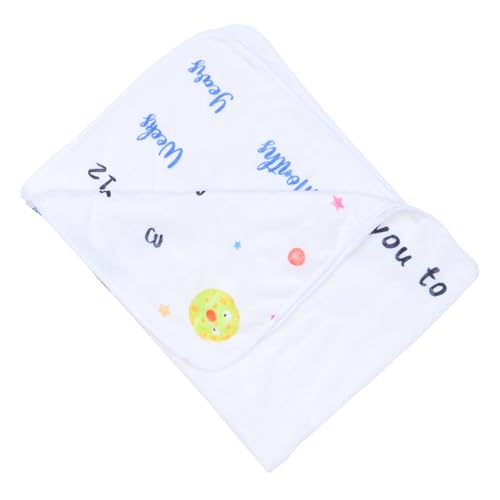 CHICAMPERA Decke für Neugeborene Fotohintergrund für Jungen und Mädchen Jahr Erinnerungen Vielseitig Einsetzbar als Spielmatte oder Kinderwagenabdeckung von CHICAMPERA