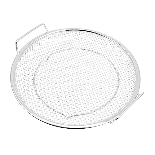 CHICAMPERA Edelstahl Dampfgarer Rack mit Doppelgriffen Rundes Draining Basket Dämpfeinsatz für Gemüse Obst Abtropfen und Dämpfen Küchenzubehör Langlebig Rostfrei von CHICAMPERA
