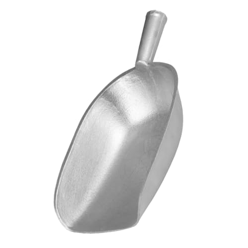 CHICAMPERA Eisportionierer aus Aluminium Robuste Schaufel für Eiswürfel Süßigkeiten und Trockenfrüchte Ergonomisches Design für Küche Bar und Supermarkt Leicht zu Reinigen von CHICAMPERA