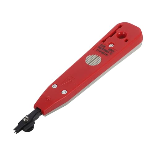 CHICAMPERA Ethernet Punch Down Tool Multifunktionales Crimpwerkzeug für Netzwerkverdrahtung Wohn und Büroräumen Ergonomischer Griff Vielseitige Anwendung Langlebige Materialien CHICAMPERA Ethernet Punch Down Tool Multifunktionales Crimpwerkzeug für Netzwerkverdrahtung Wohn und Büroräumen Ergonomischer Griff Vielseitige Anwendung Langlebige Materialien von CHICAMPERA