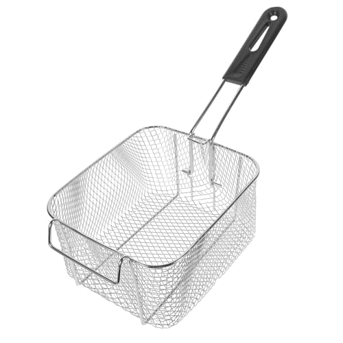 CHICAMPERA Frittierkorb mit Griff Multifunktionaler Frittierbehälter für Pommes Hähnchenflügel und Snacks Hitzebeständig Rostfrei für Gewerbliche und Private Küchen CHICAMPERA Frittierkorb mit Griff Multifunktionaler Frittierbehälter für Pommes Hähnchenflügel und Snacks Hitzebeständig Rostfrei für Gewerbliche und Private Küchen von CHICAMPERA