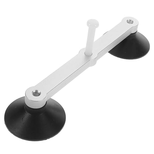 CHICAMPERA Glas reparatur werkzeuge automatischer Dellenabzieher-Satz Dellenentfernung Reparaturset für Fenstersplitter Dellensauger fürs Auto Dellenentferner Plastik Silber von CHICAMPERA