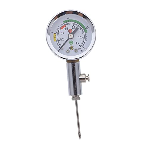 CHICAMPERA Heavy Duty Luftdruckmesser aus Metall für Basketball Fußball und Volleyball Präziser Barometer für Sportbälle ohne Batterie Langlebig und Einfach zu Bedienen CHICAMPERA Heavy Duty Luftdruckmesser aus Metall für Basketball Fußball und Volleyball Präziser Barometer für Sportbälle ohne Batterie Langlebig und Einfach zu Bedienen von CHICAMPERA