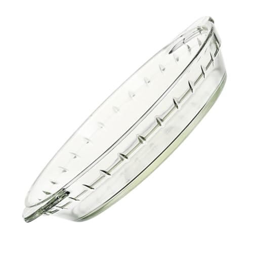 CHICAMPERA Hitzebeständige Glasbackform Mikrowellen und Robuste Kratzfeste Servierplatte für Pizza Steak und Gedämpften Fisch Einfach zu Reinigen Langlebig Klebend CHICAMPERA Hitzebeständige Glasbackform Mikrowellen und Robuste Kratzfeste Servierplatte für Pizza Steak und Gedämpften Fisch Einfach zu Reinigen Langlebig Klebend von CHICAMPERA