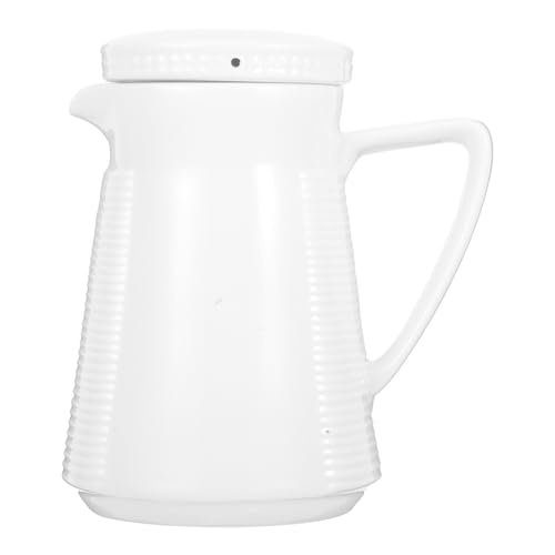 CHICAMPERA Hochwertige Keramikkaraffe Multifunktionale Kühle Wasserkanne für Zuhause Design Hitze und Kältebeständig für Getränke und Tees CHICAMPERA Hochwertige Keramikkaraffe Multifunktionale Kühle Wasserkanne für Zuhause Design Hitze und Kältebeständig für Getränke und Tees von CHICAMPERA
