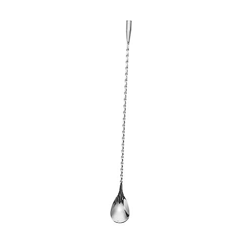 CHICAMPERA Kaffeelöffel mit Langem Griff Bar Löffel für Cocktails Hochwertige Rühr und Eislöffel für Zuhause Kaffeehaus und Dessertgeschäfte Langlebig und Elegant von CHICAMPERA