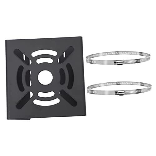 CHICAMPERA Kamera Masthalterung Verstellbare Stahlhalterung für Überwachungskamera Kompatibel mit Vertikalen Stangen Schwarzem Halter Ringen Schrauben von CHICAMPERA