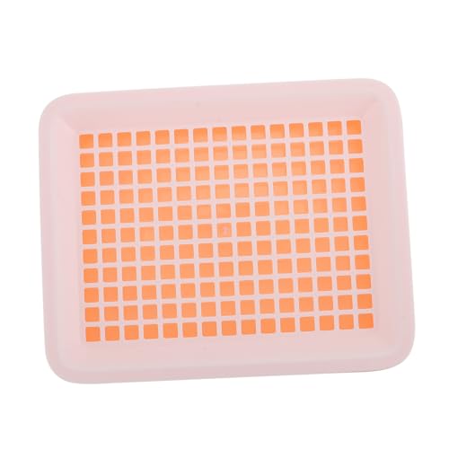 CHICAMPERA Kaninchen Trainings Toilette aus Geruchsfreiem Kleiner Haustier käfig Geeignet rutschfeste Platzsparende Katzentoilette für Meerschweinchen und Zwergkaninchen Einfach zu Reinigen von CHICAMPERA