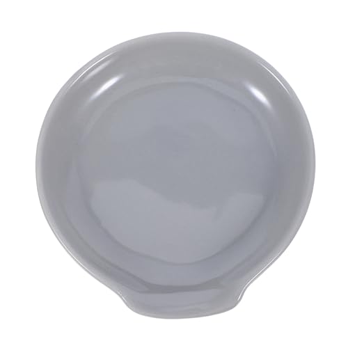 CHICAMPERA Keramischer Löffelhalter Hitzebeständig Eleganter Utensilienhalter für Küchenarbeitsplatte Multifunktionale Löffelablage für Kochlöffel Schaufeln und Essstäbchen von CHICAMPERA