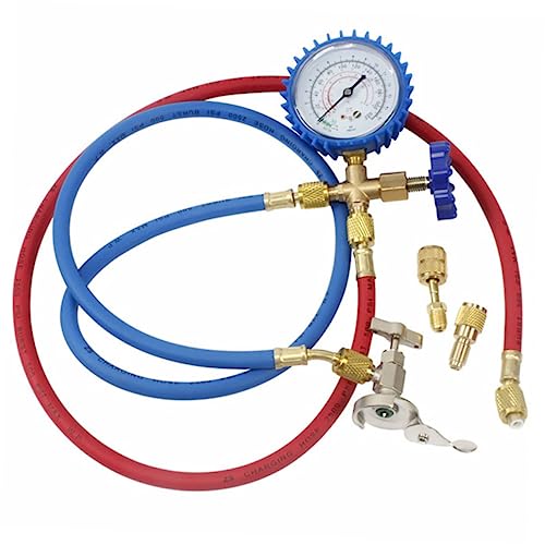 CHICAMPERA Klimaanlagen Manometer Set mit Kältemittelschläuchen Hochleistungs Kfz Werkzeug für Kältemitteltest Nachfüllung und Evakuierung Druckanzeige und Adaptern CHICAMPERA Klimaanlagen Manometer Set mit Kältemittelschläuchen Hochleistungs Kfz Werkzeug für Kältemitteltest Nachfüllung und Evakuierung Druckanzeige und Adaptern von CHICAMPERA