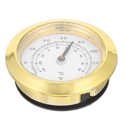 CHICAMPERA Kompaktes Thermometer für Innenräume Rundes Temperaturmessgerät Leicht und Bruchsicher für Gewächshaus Garage und Kühlschrank CHICAMPERA Kompaktes Thermometer für Innenräume Rundes Temperaturmessgerät Leicht und Bruchsicher für Gewächshaus Garage und Kühlschrank von CHICAMPERA